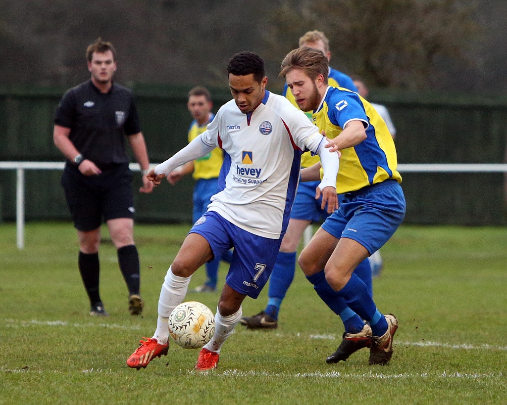 Wellingborough Town v AFC Rushden & Diamonds 01/01/2015 AFC Rushden